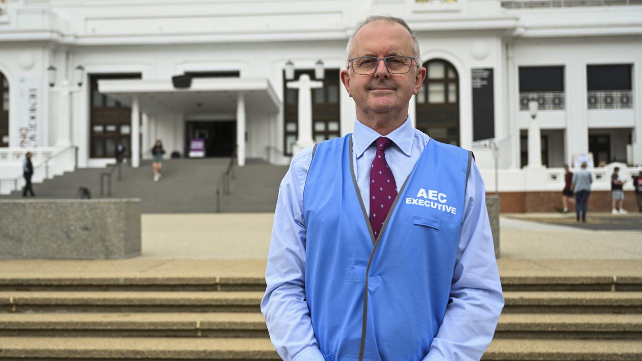 AEC Commissioner Tom Rogers says getting the electoral roll so high has been years of hard work in the making. Picture: NCA NewsWire / Martin Ollman