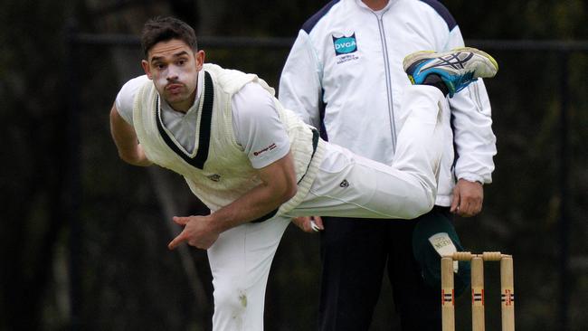 Adam Tsapatsaris has been firing with bat and ball for North Eltham Wanderers.