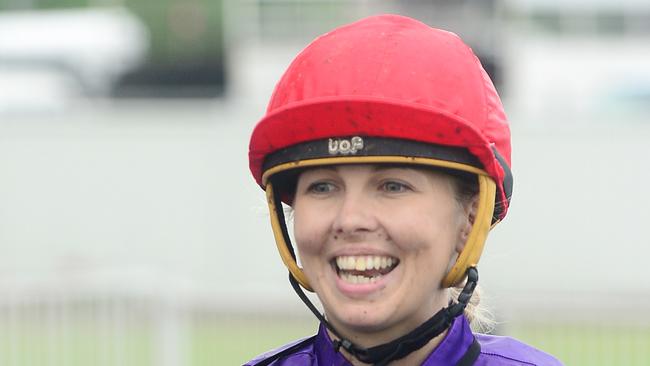 Jockey Emily Cass.