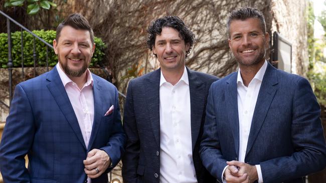 Manu Feildel, Pete Evans and Colin Fassnidge.