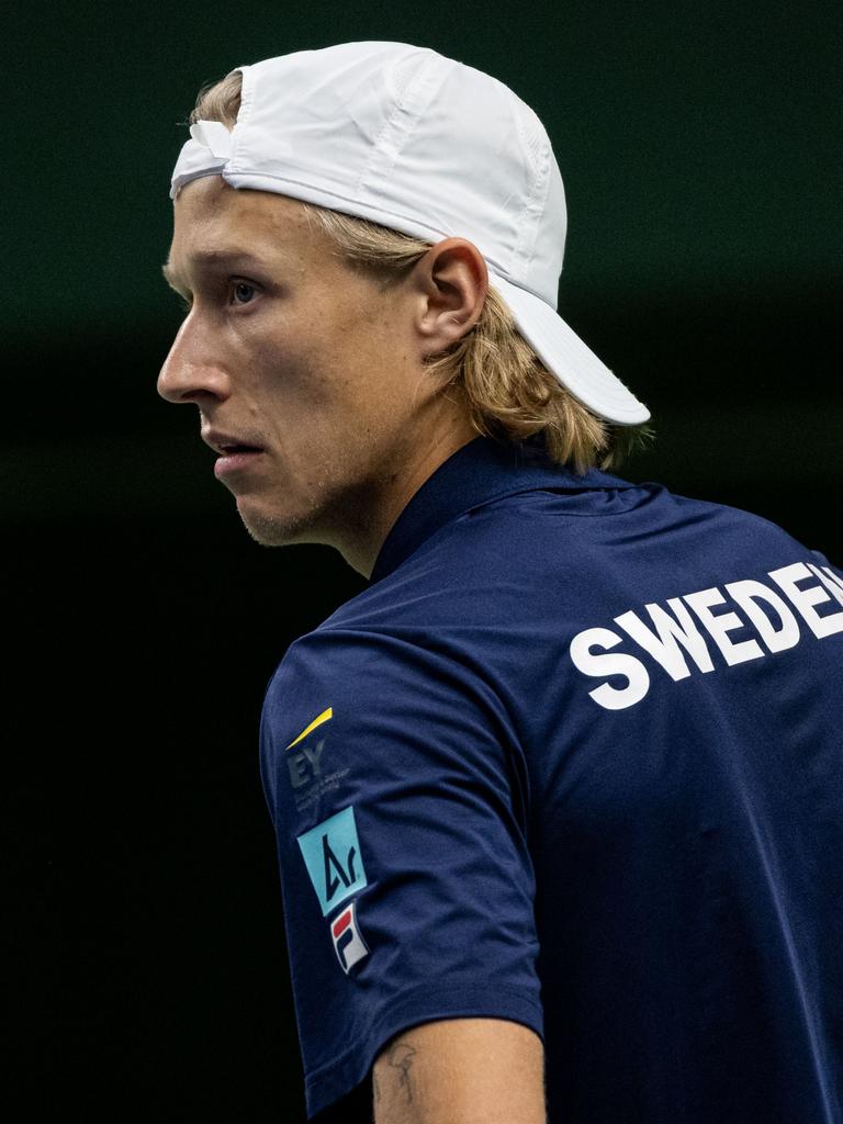 Leo Borg is following on his dad’s footsteps. (Photo by Michael Campanella/Getty Images for ITF)