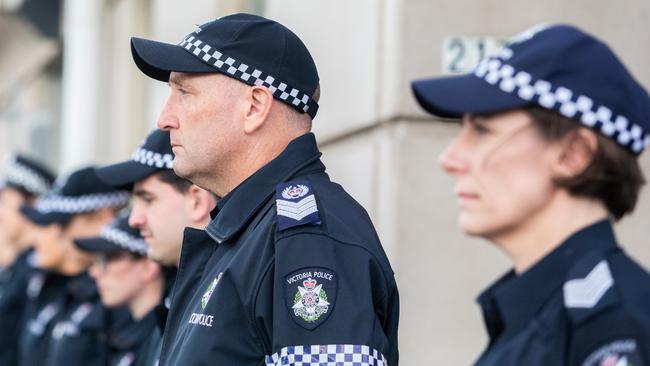 Police across the state joined in on the tribute.