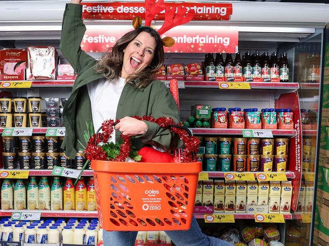 Coles supermarkets are offering shoppers the chance to nab free gift cards valued up to $100 in the lead-up to Christmas. Picture: Supplied