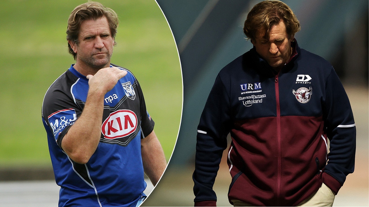 Des Hasler, former Canterbury coach, whose days at Manly seem numbered.