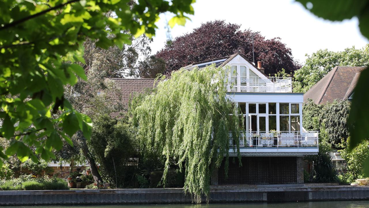 Rolf Harris property in Bray, England, where he died. Picture: Ella Pellegrini