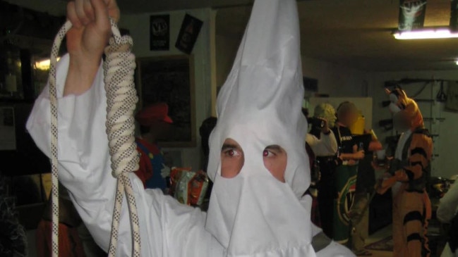 Person 35 told the court he dressed as the “pathetic” KKK at a drunken party at the SAS base in 2012. Picture: The Age