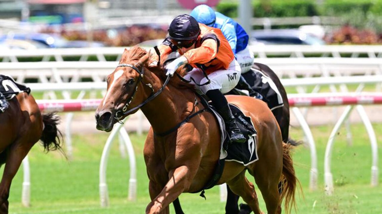 Dushenka heads to Sydney for the Group 2 Reisling Stakes after winning on debut at Eagle Farm last month. Picture: Grant Peters/Trackside Photography