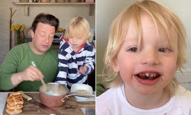 jamie oliver and river cook