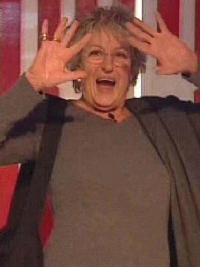 Feminist author Dr Germaine Greer on Celebrity Big Brother UK.