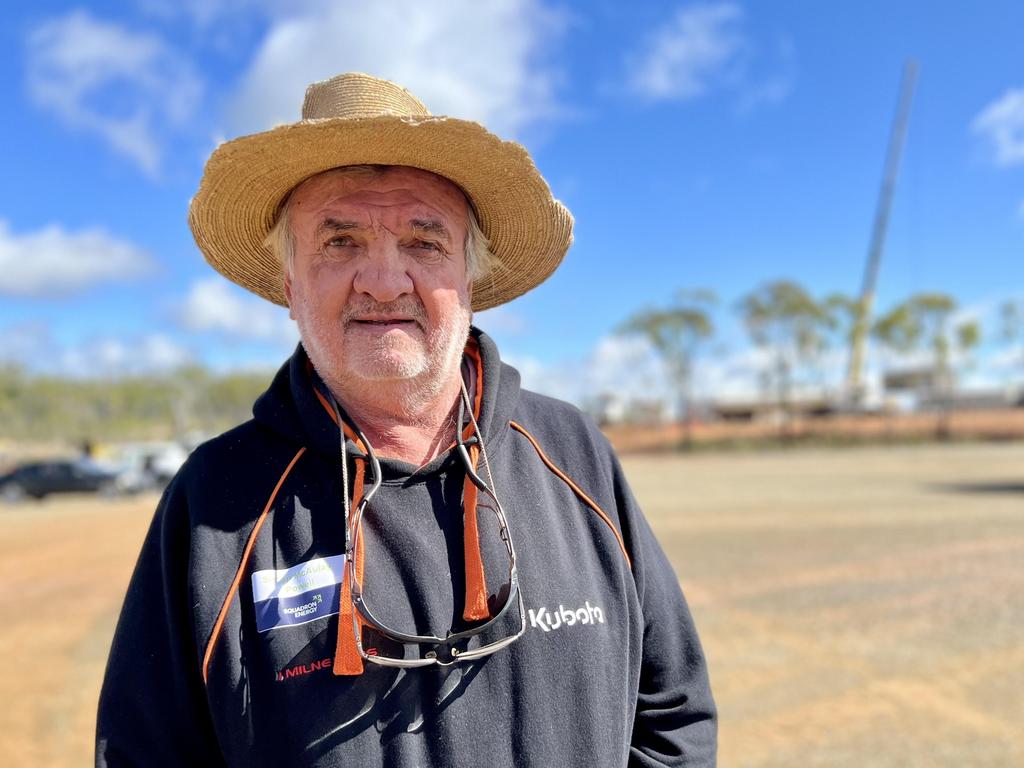 Clarke Creek grazier Simon McAulay-Powell. Picture: Madura McCormack