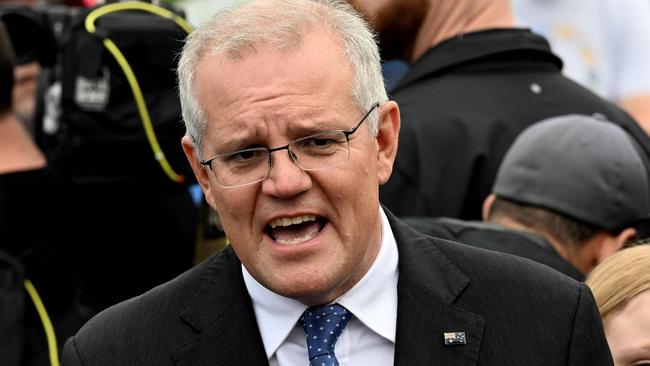 Prime Minister Scott Morrison. Picture: Saeed Khan/AFP