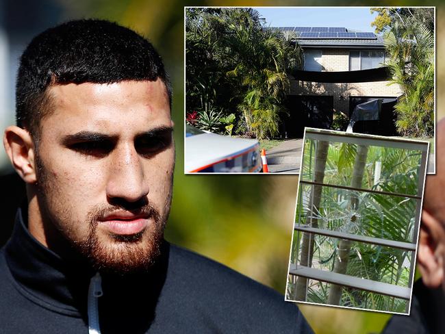 Hate campaign fears as top boxer’s Brisbane home shot up while kids slept