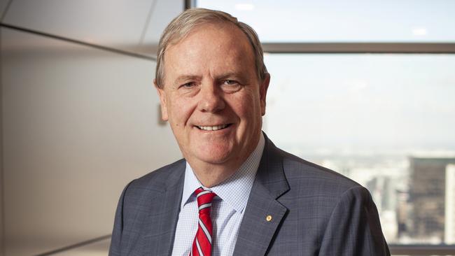 Future Fund and Nine Network chair Peter Costello. Picture: Eamon Gallagher