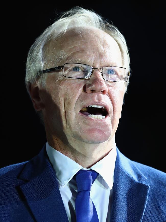 GOLDOC chairman Peter Beattie at the opening ceremony. Picture: Getty