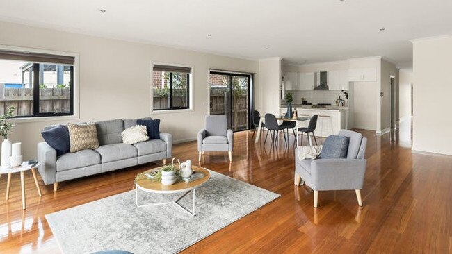 The home is close to Sydney Rd, CBD trams and the Merri Creek Trail.