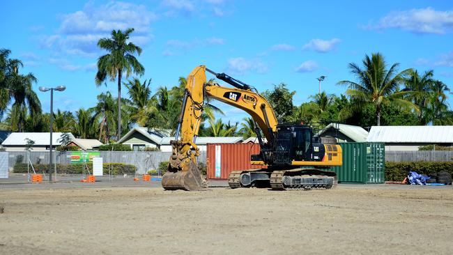 Site of the former Sizzler building in Woolcock Street. A new Taco Bell will open in its place. Picture: Evan Morgan