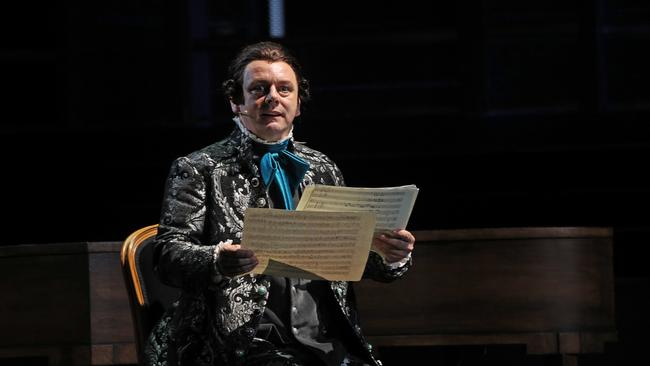 Sheen in the role of Antonio Salieri at the Sydney Opera House.