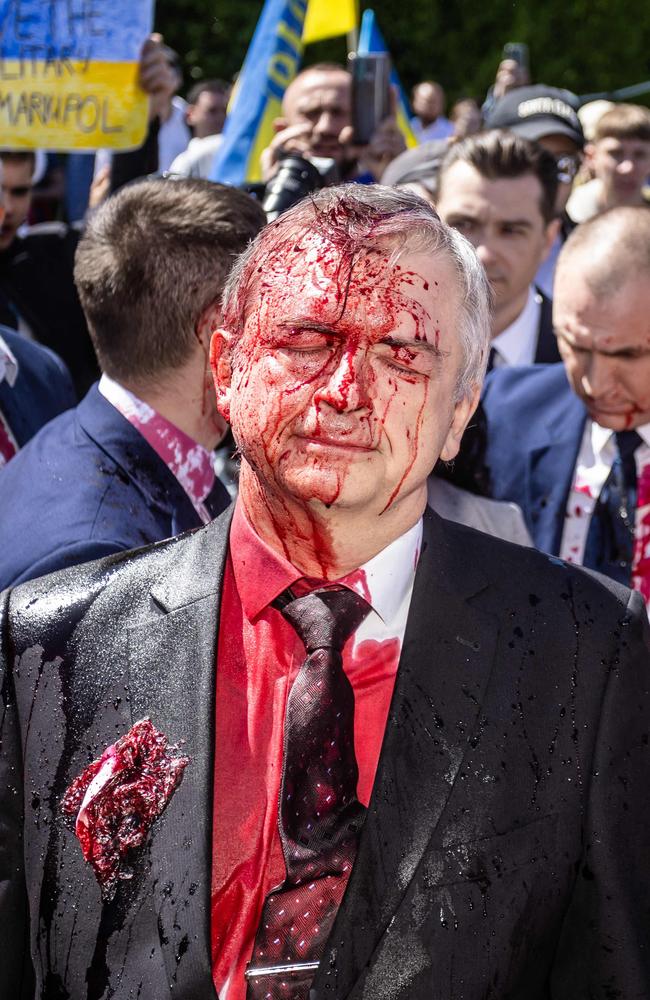 Mr Andreev said he is “proud” of Russia and Vladimir Putin. Picture: AFP