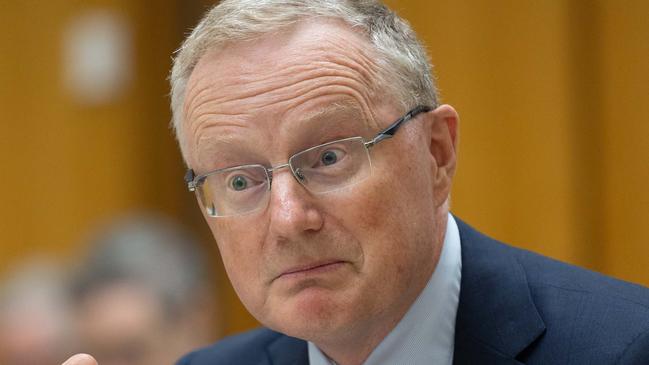 CANBERRA, AUSTRALIA - NewsWire Photos FEBRUARY 15, 2023: Reserve Bank Governor Philip Lowe was grilled on how many additional interest rate rises the central bank intends to deliver when he appeared before a Senate estimates committee at Parliament House in Canberra.Picture: NCA NewsWire / Gary Ramage