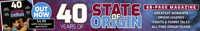 Get your copy of the 40 Years of State of Origin souvenir magazine.