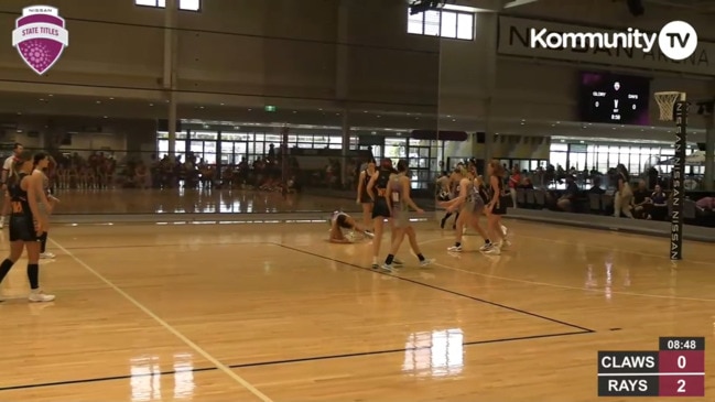 Replay: Netball Queensland State Age Titles - Capricorn Claws v Mendi Rays Central (Under-16)