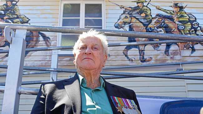 WE'RE FOR YOU: Stan Kellett spent his 21st birthday watching the Japanese bomb Darwin. He's just one local hero whose story the Dalby Herald is committed to sharing. Picture: Meg Gannon