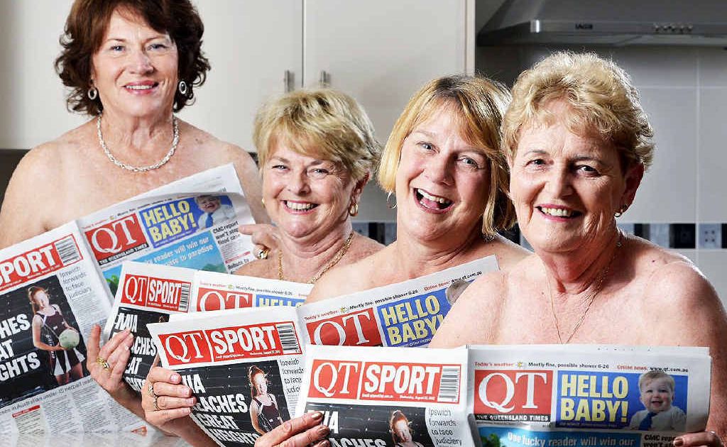 Ipswich’s Calendar Girls bare all The Courier Mail