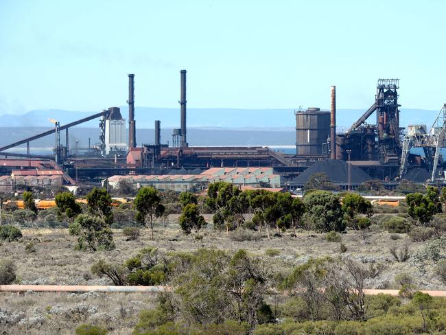 The Arrium plant in Whyalla. Picture: Campbell Brodie.