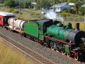 A 100-year-old steam train is set to make a mighty trip from Ipswich and up the range to Toowoomba during the final weekend of Carnival of Flowers.