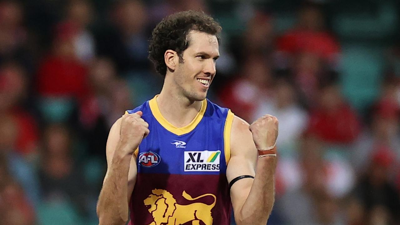 That feeling when you’ve just broken an AFL record. (Photo by Cameron Spencer/Getty Images)