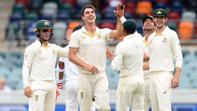 Cummins’ performance against Sri Lanka was an Ashes warning. (Ishara S. Kodikara/AFP)