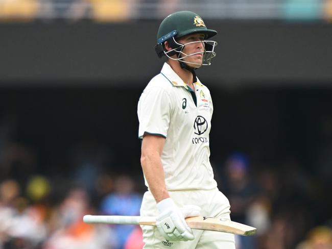 Once touted as a future Test captain, it’s hard to see the role ever materialising for Marnus Labuschagne. Picture: Getty