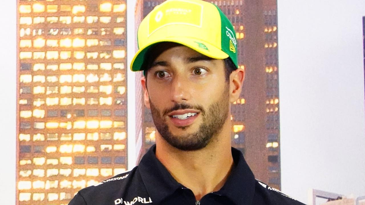 Daniel Ricciardo was playing a guessing game.
