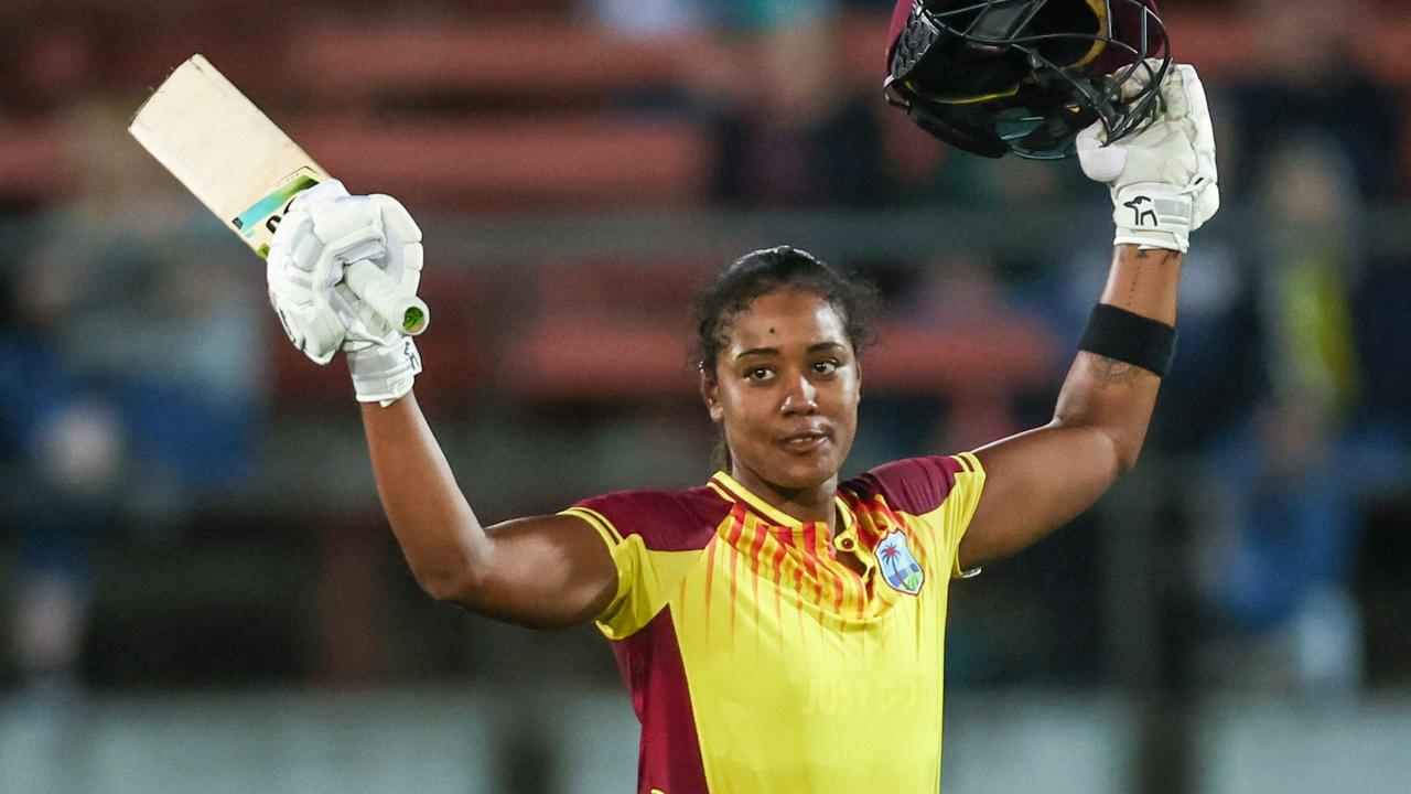 Hayley Matthews of the West Indies. Photo by DAVID GRAY / AFP