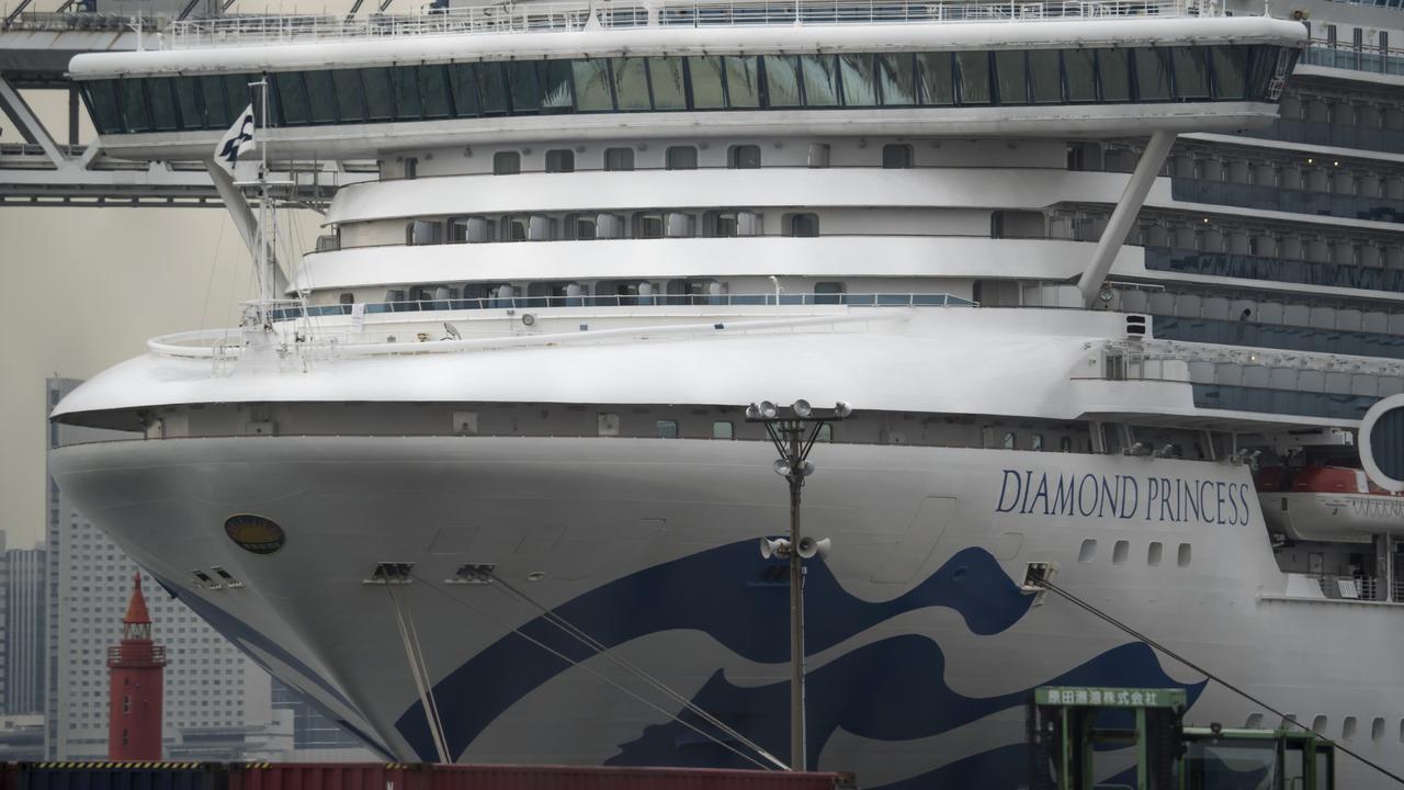 The Diamond Princess cruise ship spent two weeks in quarantine off Yokohama, Japan. Picture: Tomohiro Ohsumi/Getty Images