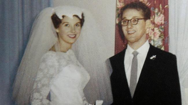 Frank and Shirley’s wedding day in 1960.