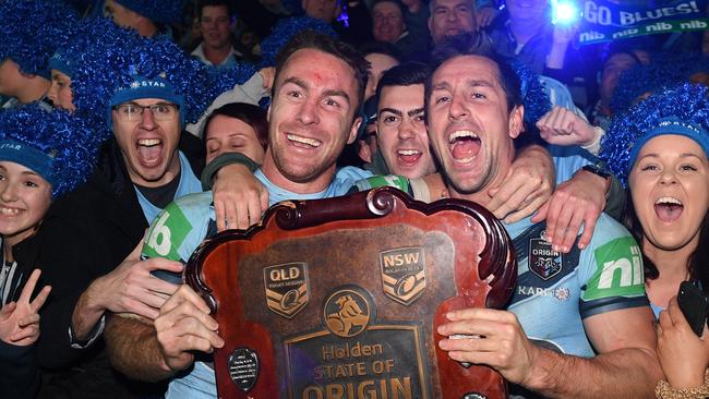 It’s fitting he ended as a winner for NSW. Photo: AAP Image/Dan Himbrechts