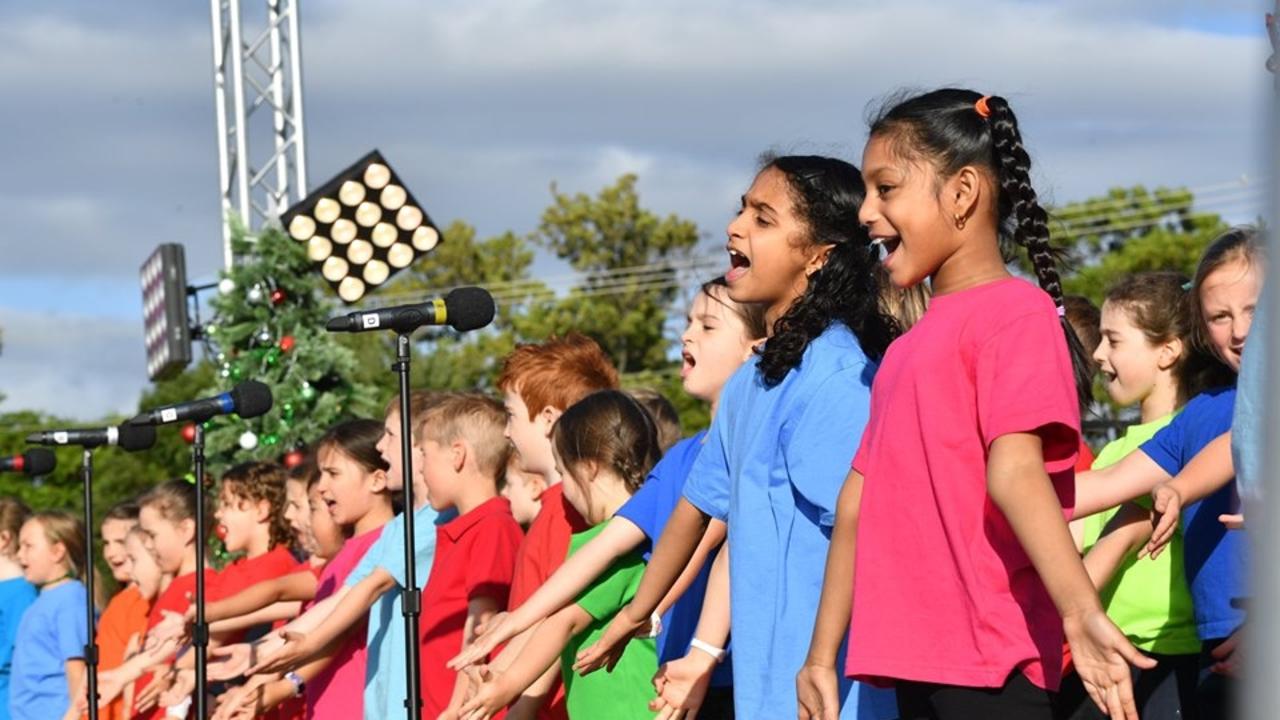 Mitcham’s Christmas Carols at Kingswood Oval in 2018. Picture: File