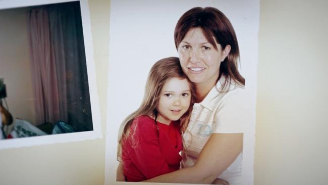 Dhakota Williams with her mother Roberta Williams. Picture: 60 Minutes