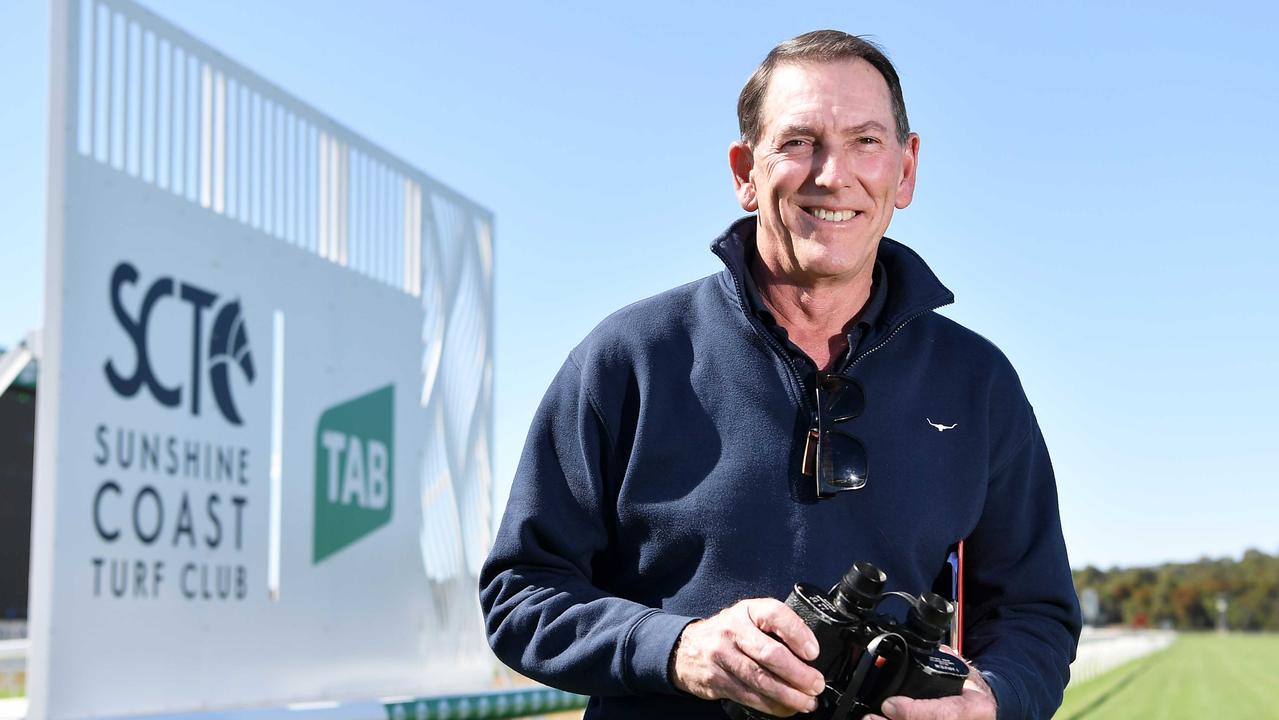 Sunshine Coast Turf Club track manager Murray Weeding. Picture: Patrick Woods.