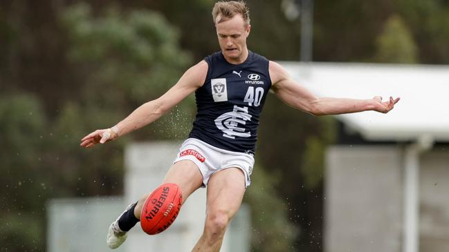 Will Hayes played mostly in the VFL for the Blues after being recruited in the mid-season draft. Picture: Getty Images