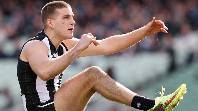 Brayden Sier in action for Collingwood. Picture: Michael Klein