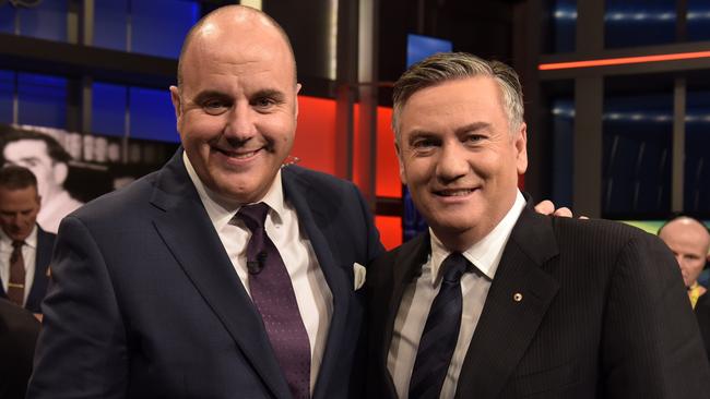 Eddie McGuire is set to replace Craig Hutchison as The Footy Show’s host.
