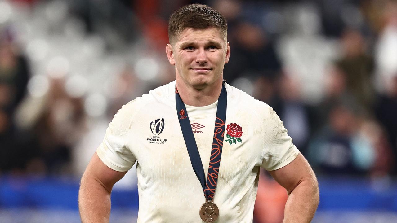 Owen Farrell will miss the Six Nations due to mental health reasons. (Photo by Anne-Christine POUJOULAT / AFP)
