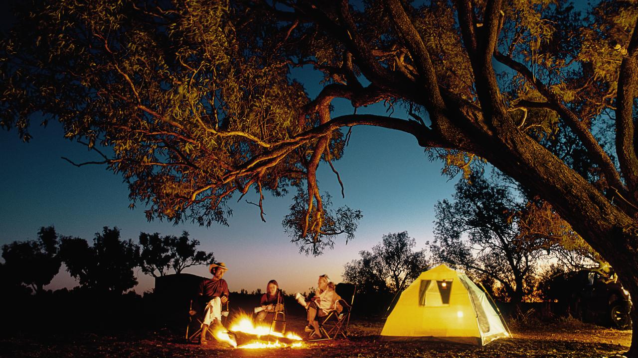 Camping is a low-impact way to travel. Picture: Getty Images