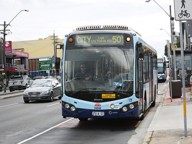 The stoppage was to affect four depots in areas where services­ are to be privatised: Leichhardt, Burwood, Kingsgrove and Tempe. Picture: Adam Yip