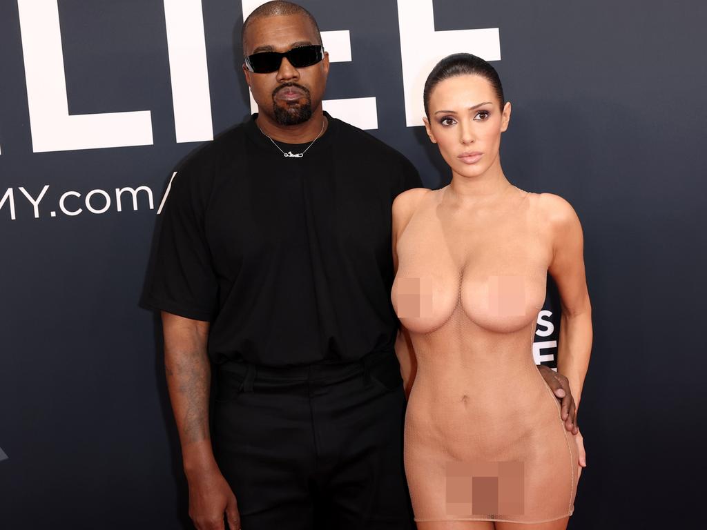 Reports of their split came shortly after their naked stunt at the Grammys. Picture: Matt Winkelmeyer/Getty Images