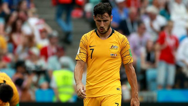 Mathew Leckie was the Socceroos’ player of the tournament. Picture: Toby Zerna