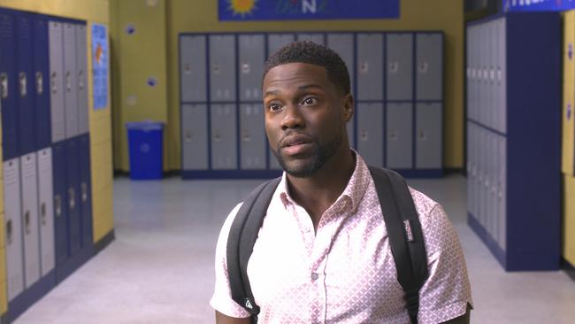 Kevin Hart’s new comedy Night School needs some revision. Picture: Universal Pictures