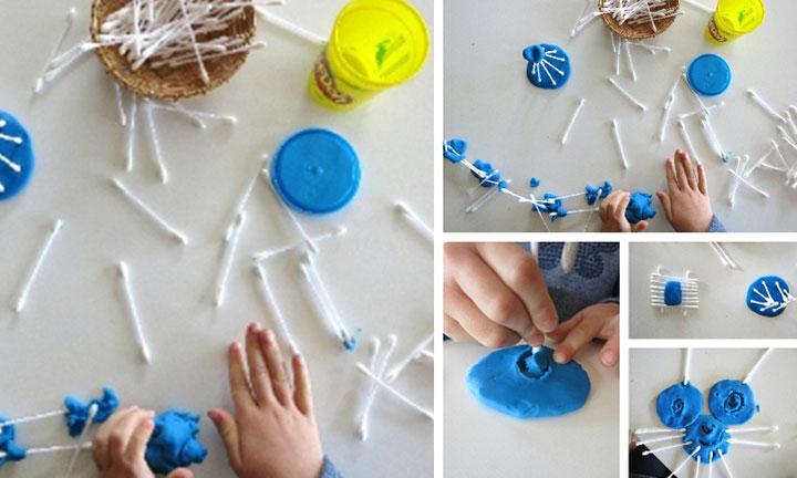 Fun Fine Motor Ideas with Baked Cotton Balls.. - The Empowered Educator